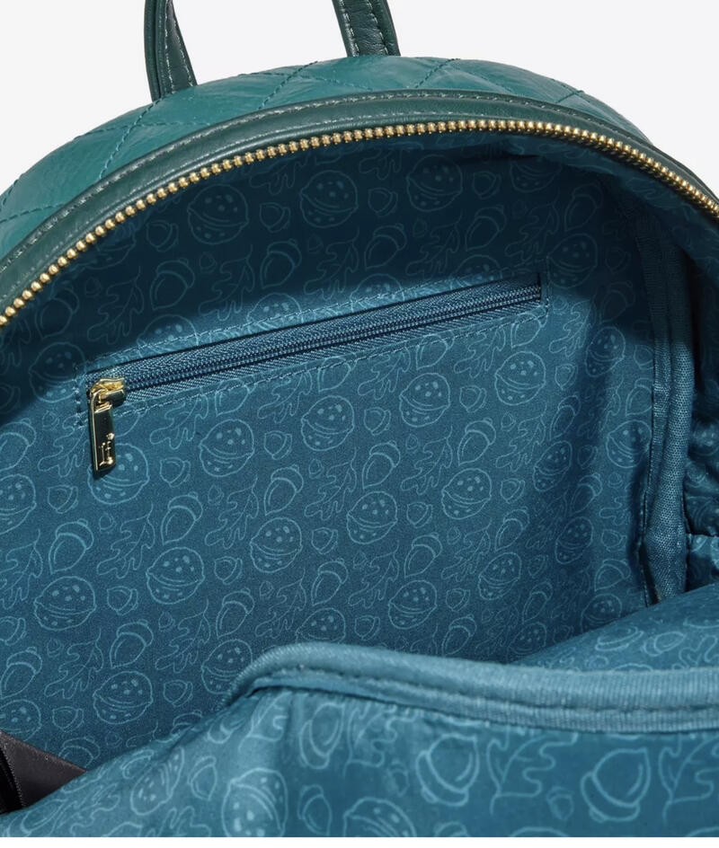 Loungefly Disney Chip & Dale Quilted Backpack & Wallet Set NEW