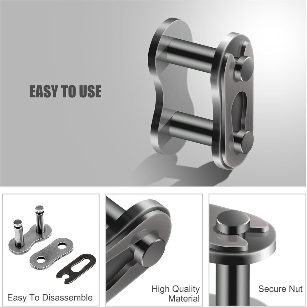 520 Heavy Duty Master Link Chain Connector O Ring 8pcs