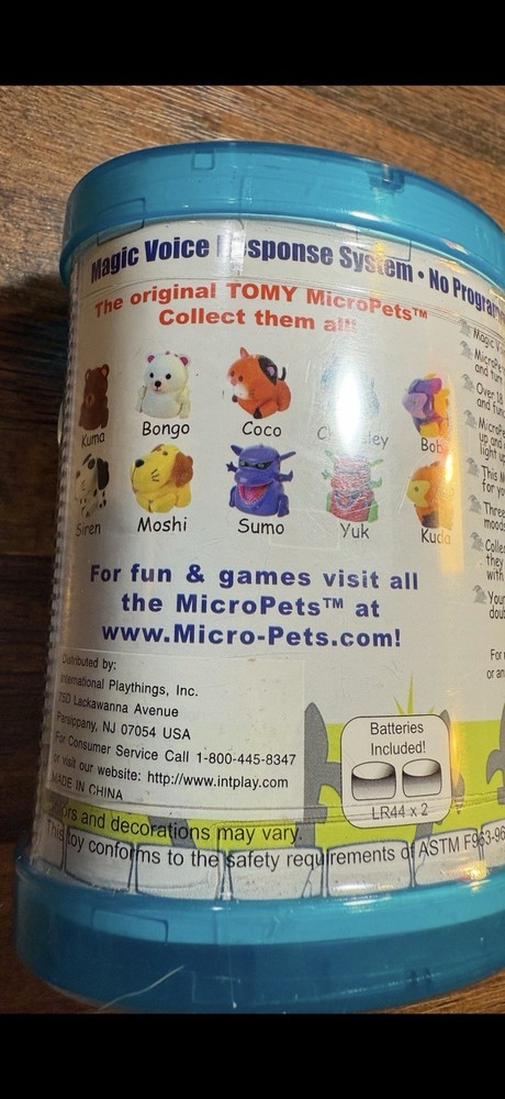 micropets tomy 2002