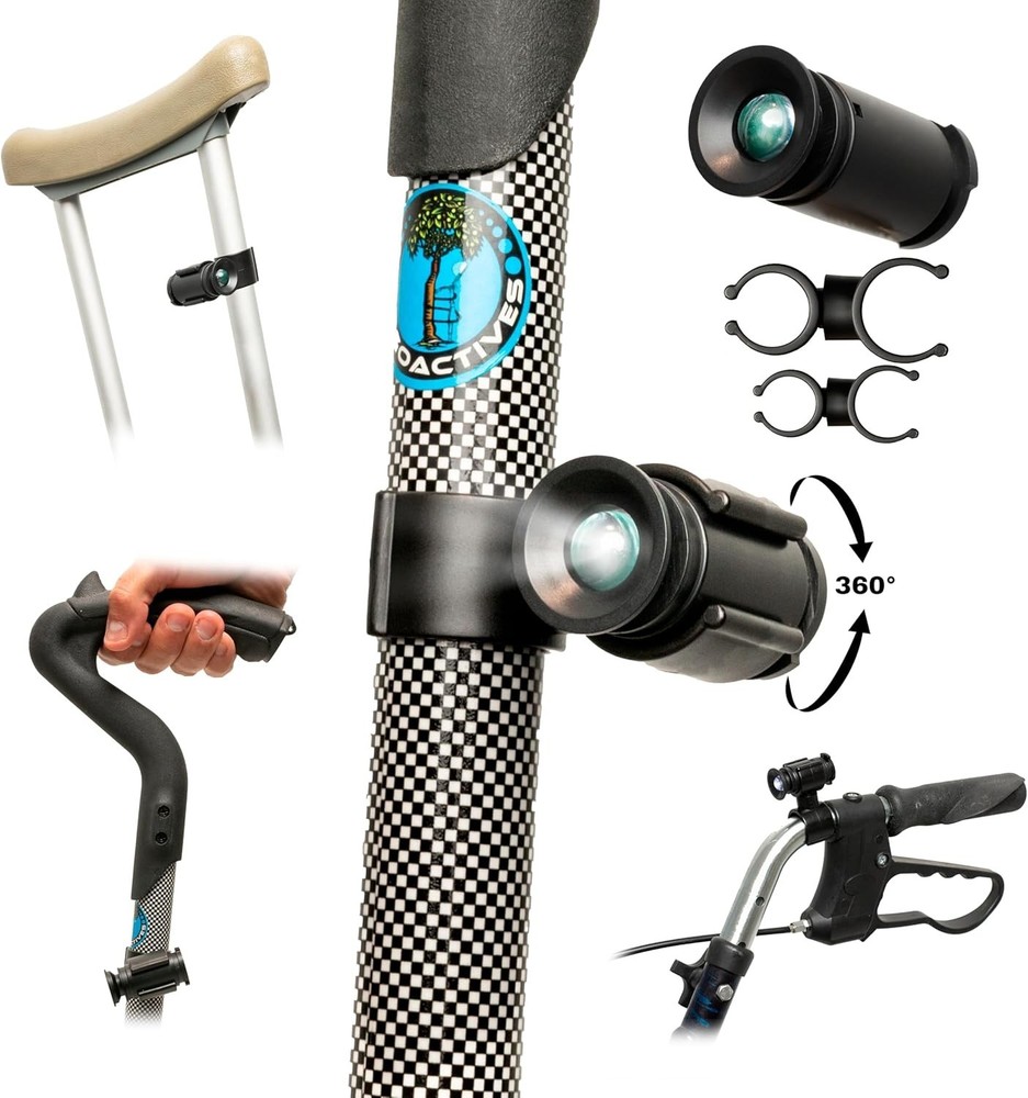 LightBaum 2G: Innovative LED Light for Mobility Aids – Safe Night Navigation