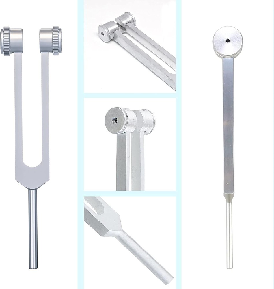 Comprehensive Tuning Fork Set for Professionals - Healing & Therapy Tool (7 Pcs)