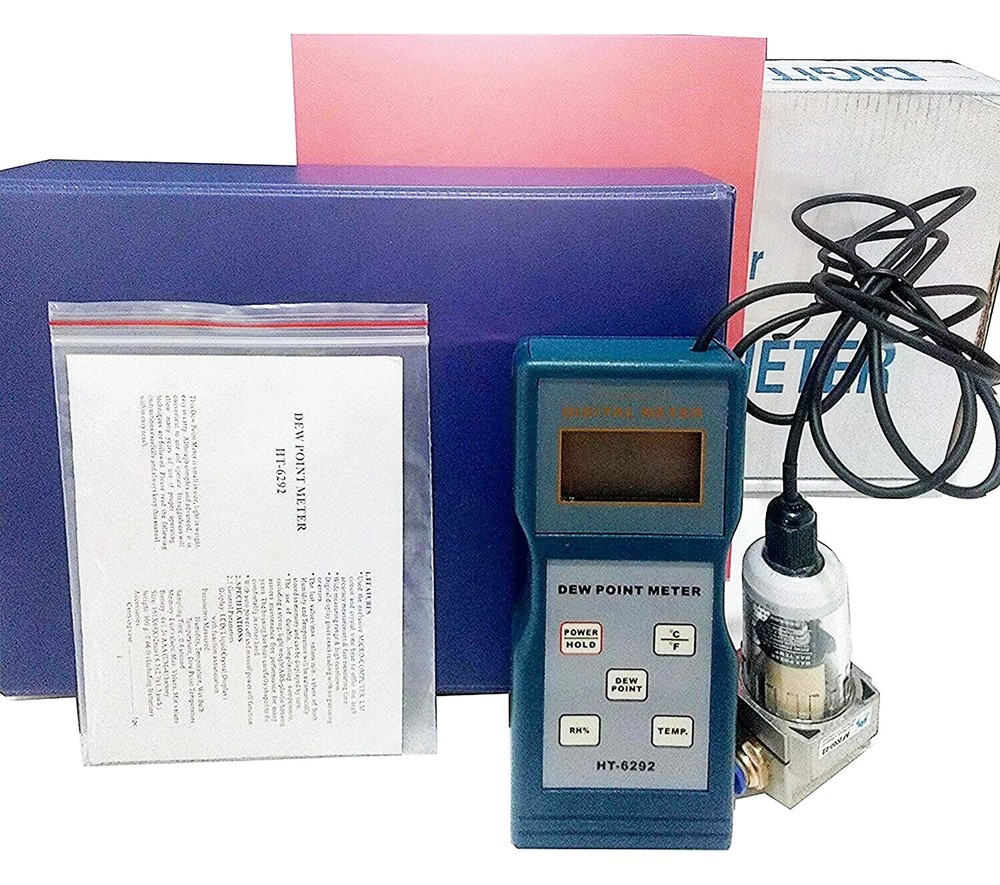 Portable Dew Point Meter Digital Thermo-Hygrometer Temperature Humidity Meter