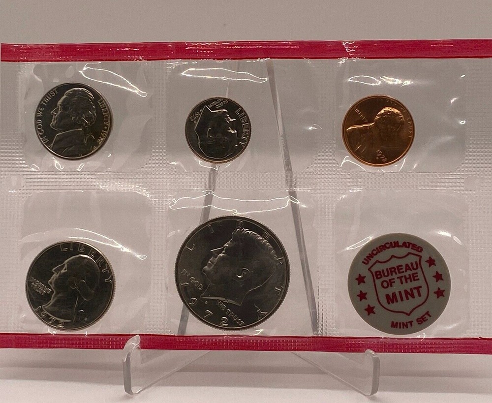 1972 Uncirculated Mint Set