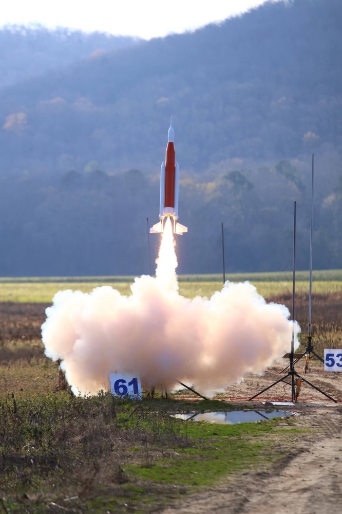 1:60 Scale SLS Parts Kit Flying Model Rocket