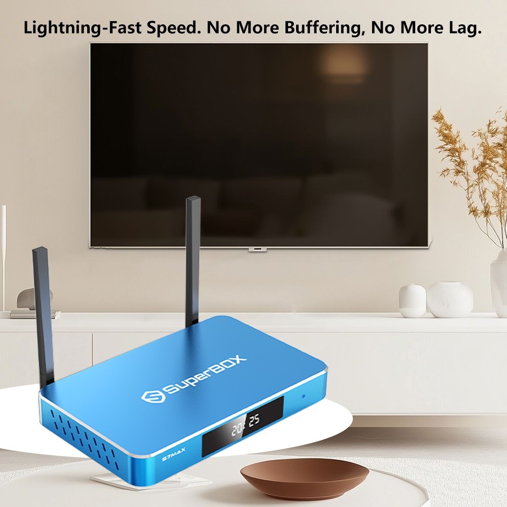 SuperBOX S7 Max HaveTime Shift Android Streaming Same Day Shipping message to Me