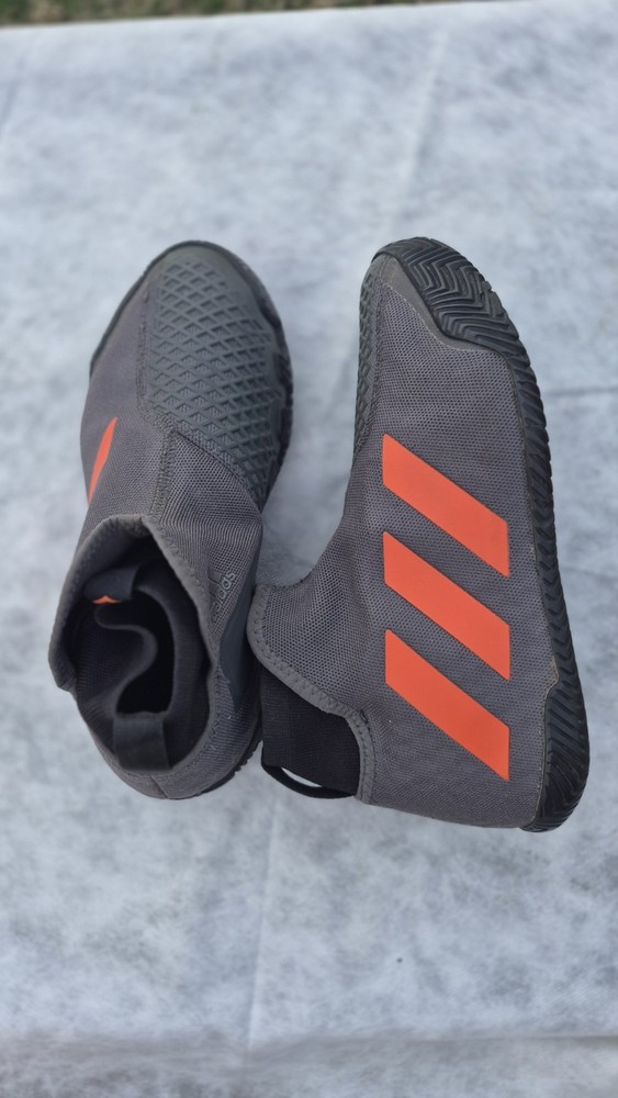 Size 8 - Adidas Stycon Grey True Orange