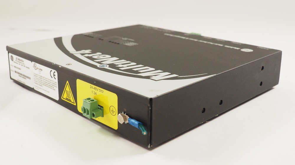 MULTILIN MultiNet4 MN4-L0-XX-AD-X Multiport Serial Server & Managed Switch