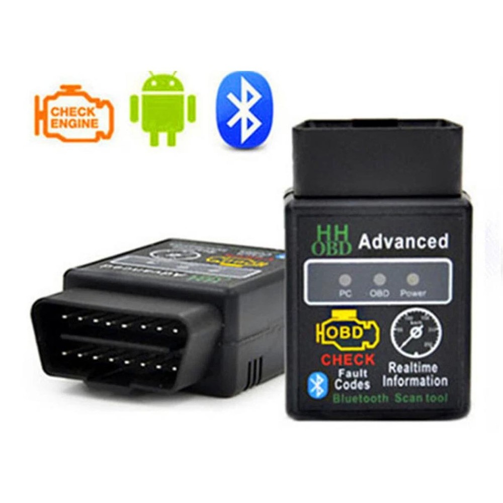 HH OBD For PC Android iOS OBD2 Car Bluetooth Scanner Code Reader ELM 327 Read US