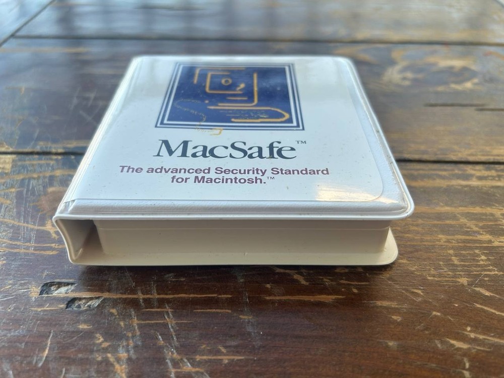 MacSafe Macintosh Security Software 3.5” Floppy Disk w/ Case & Manual