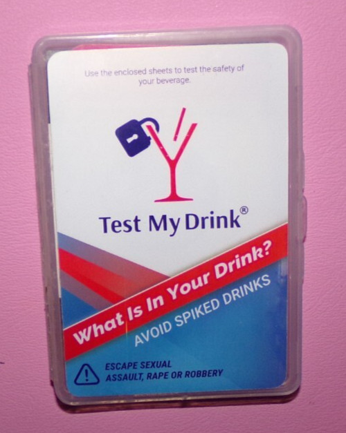 Test My Drink or Beverage Avoid Spiked Drinks Detect GHB or KETA