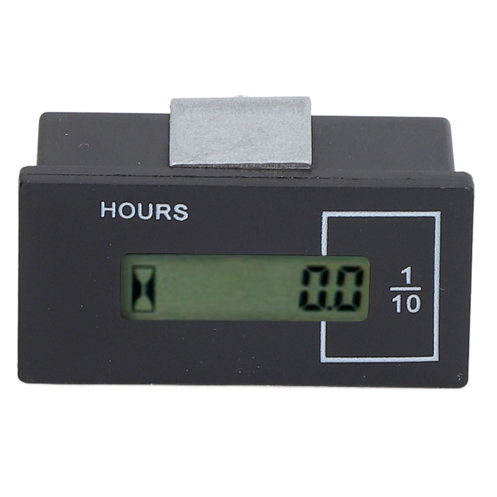 Excavator Hour Meter LCD Display Universal Built In Chip Multiple Uses Elect CST