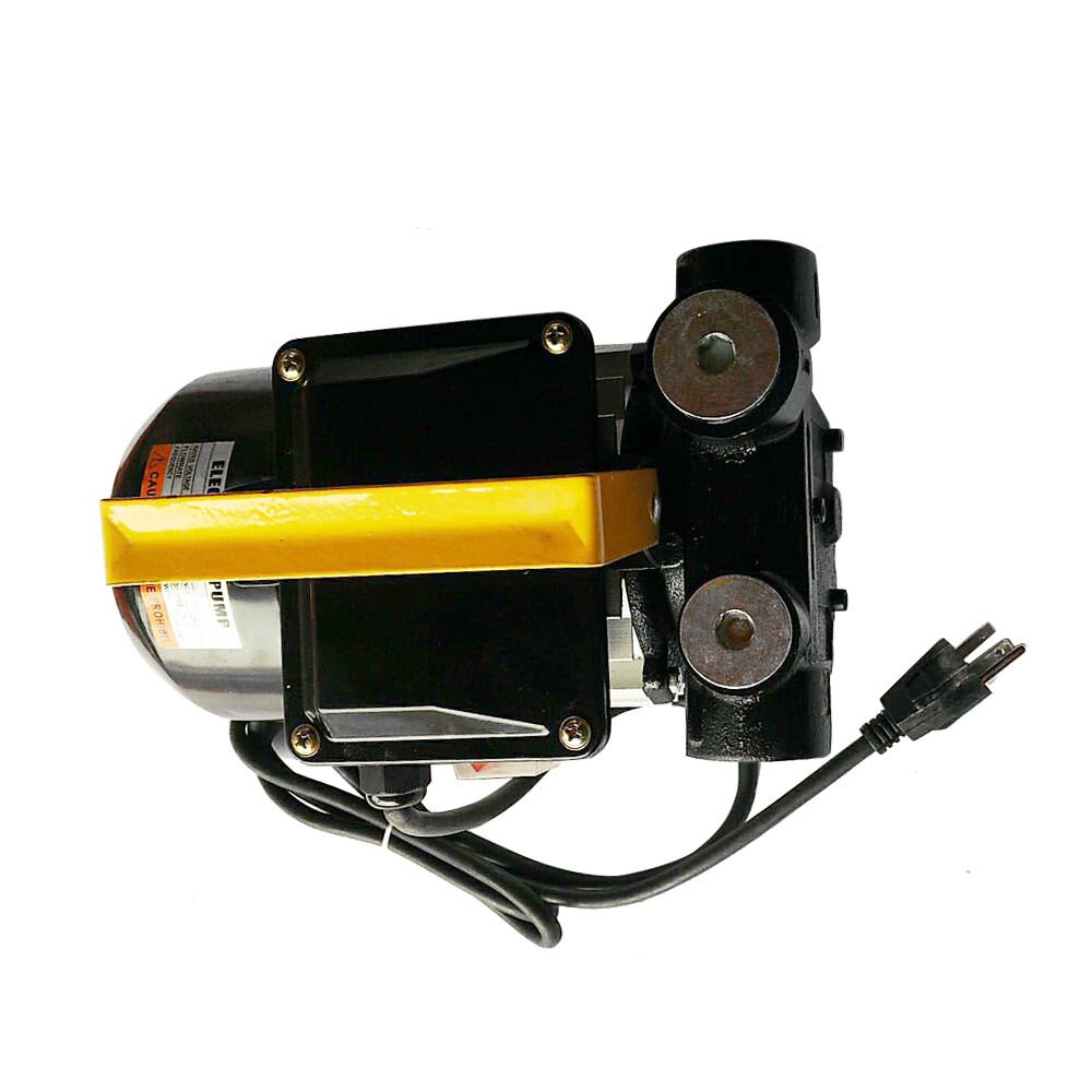 500W Self Priming Electric Oil Pump Transfer Fuel Diesel With Aluminum Casing US