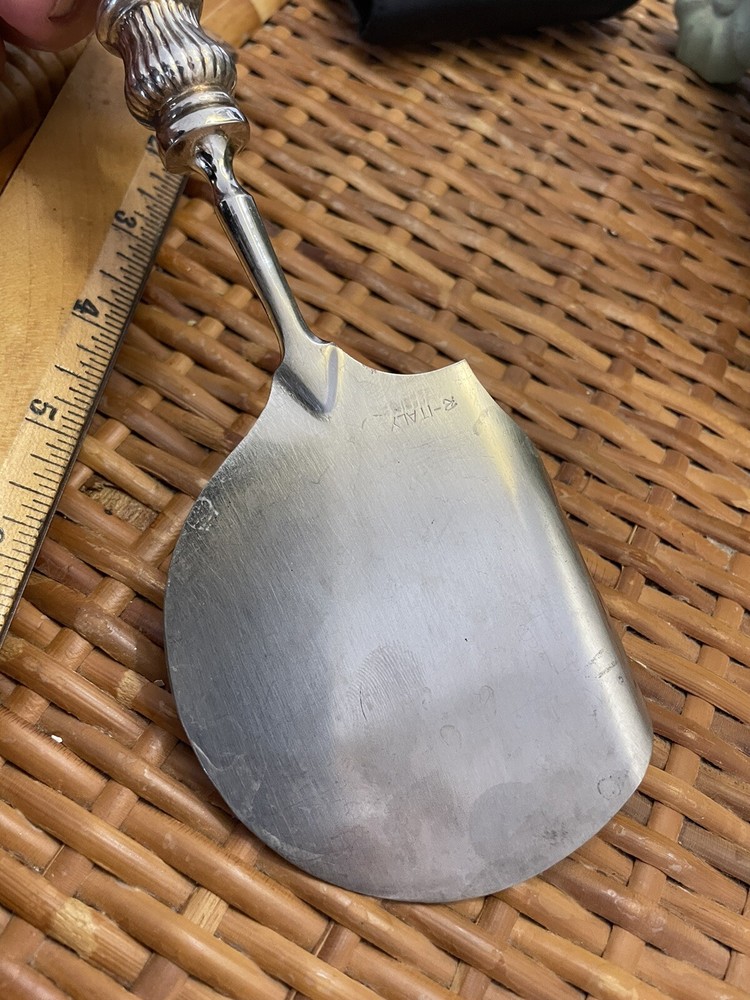 RAIMOND Silver Sterling Etched Server Italy