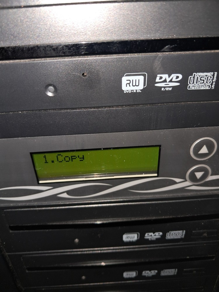 MicroBoards Technology Copywriter 10 Disk DVD Autocopy Duplicator Machine