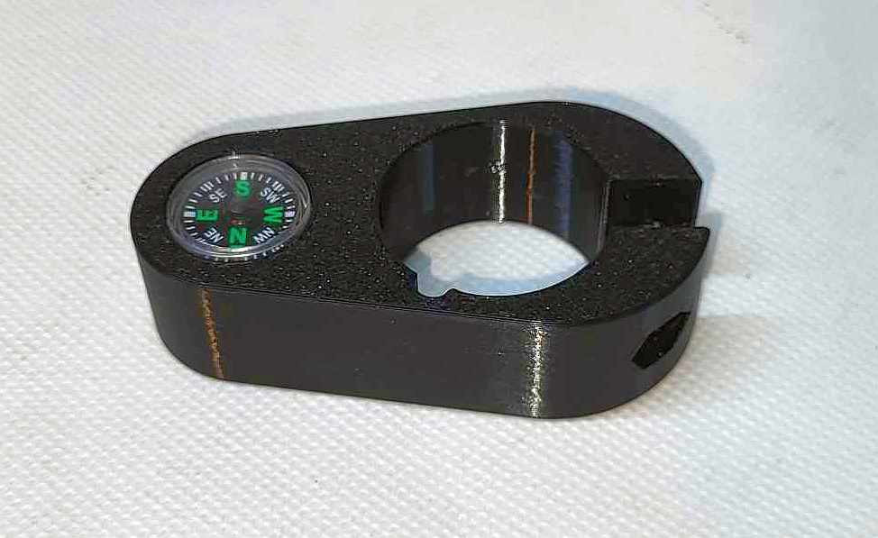 GPS pole compass