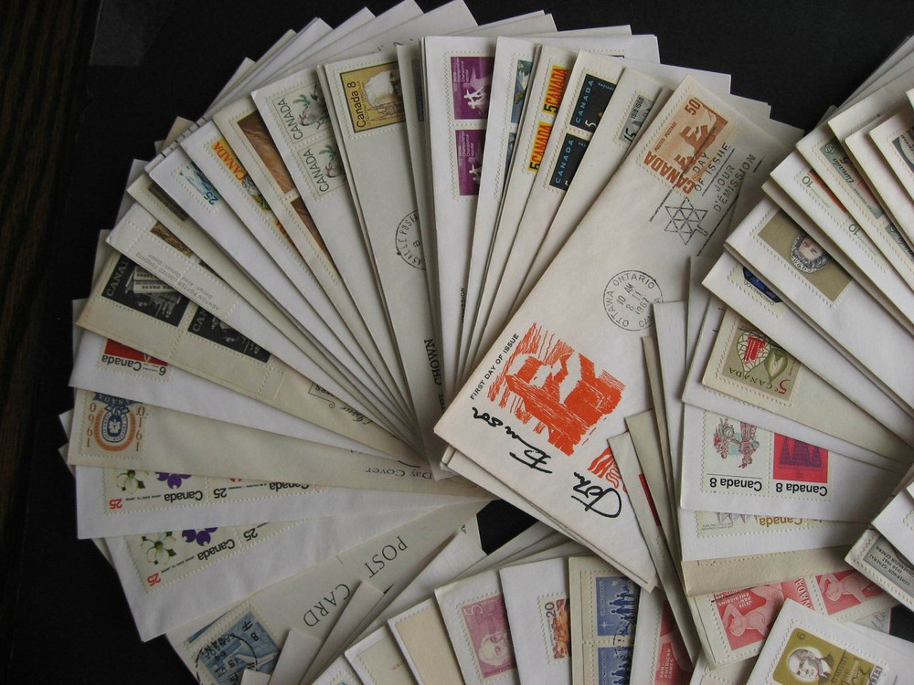 Canada private cachet 150 FDC mixture (duplicates, mixed cond) check them out!