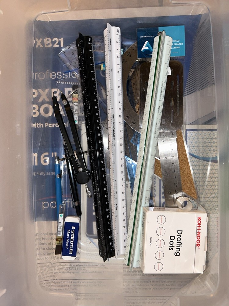Drafting/Drawing Board and Supplies