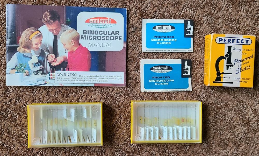 Vintage.SkilCraft Science Lab Kit Microscope