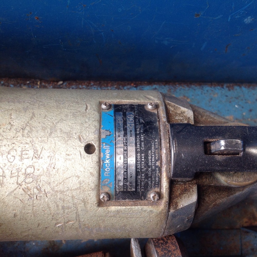 Rockwell Pneumatic Hacksaw Model B