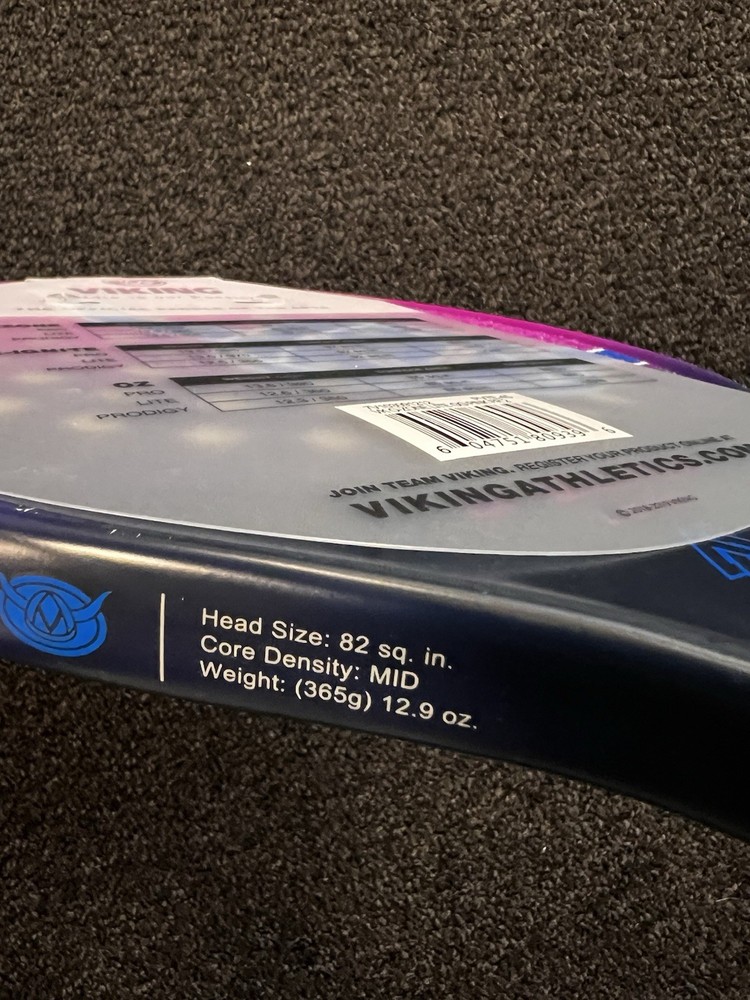 New Viking Ozone Lite Platform TennisPaddle, grip size 2