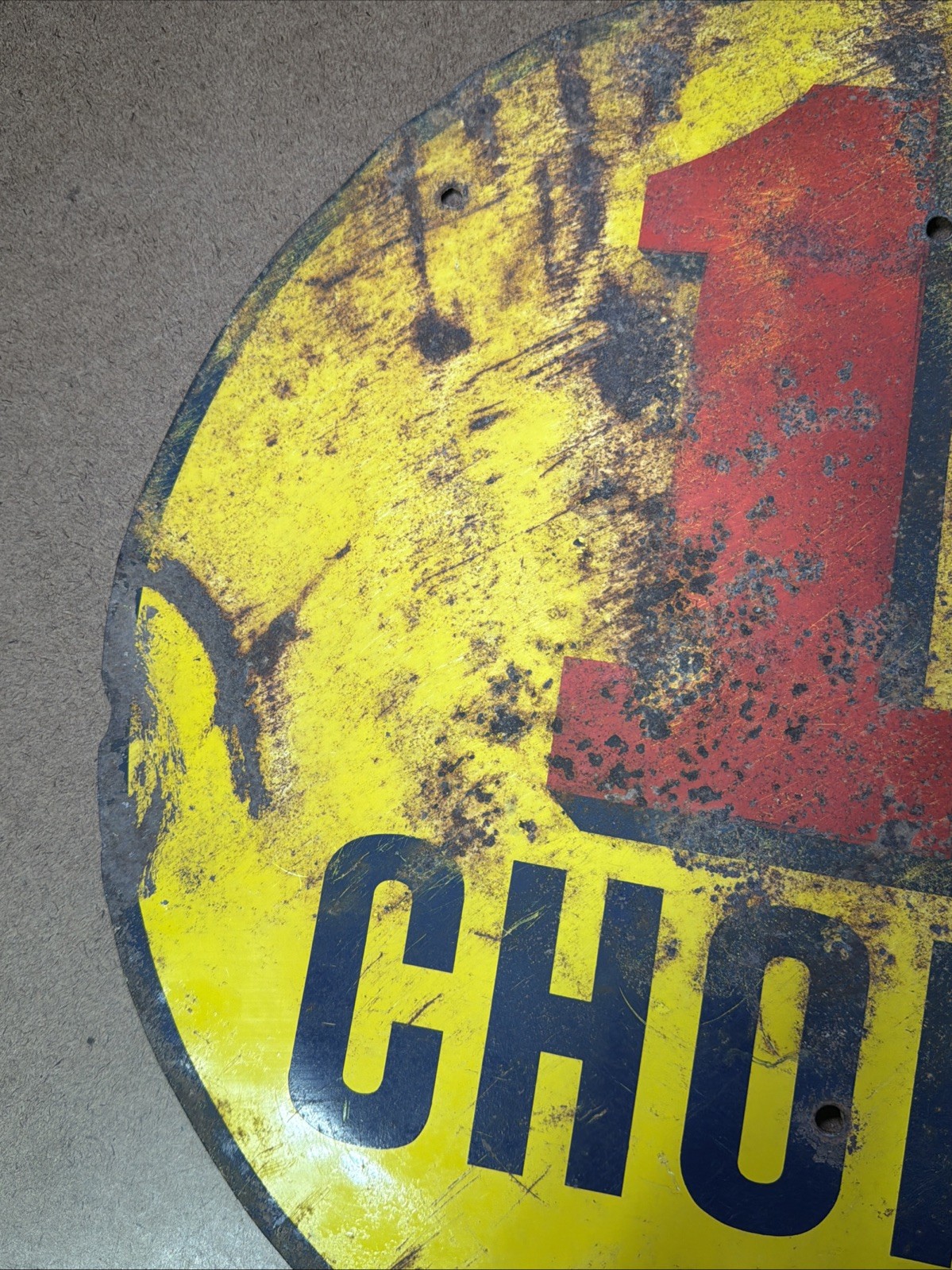 VTG RARE Dodge 1st Choice Metal Sign 19” Mopar USA, Man Cave/She Shed HTF WOW!