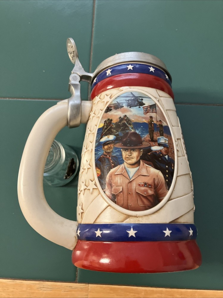 USMC STEIN, Anheuser-Busch US Armed Forces Series CS569 2002