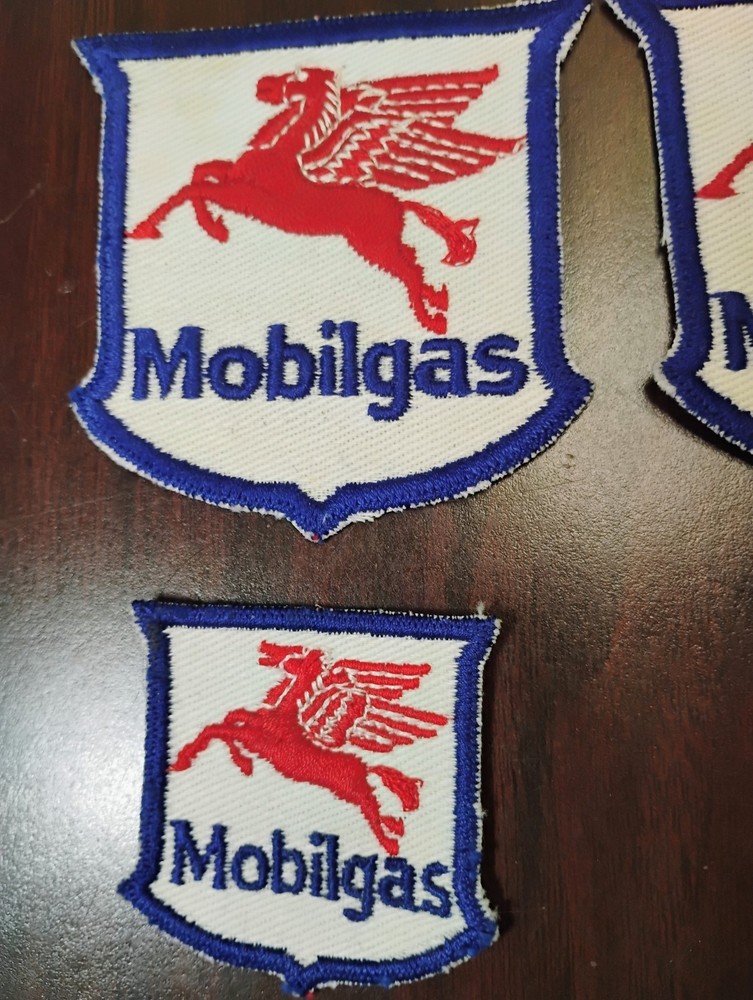 Mobiloil (6) Pc. Patch Set Nos