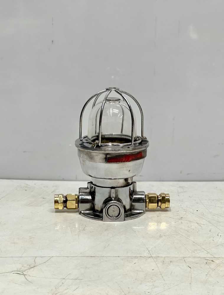 Flame-Proof Vintage Bulkhead Light | Aluminium Post Mount Ceiling & Wall Design