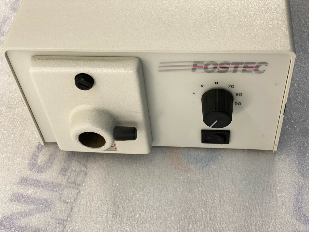 Fostec 8375 Fiber Optic Lamp W/ CONTROLLER  TYPE 8300.115