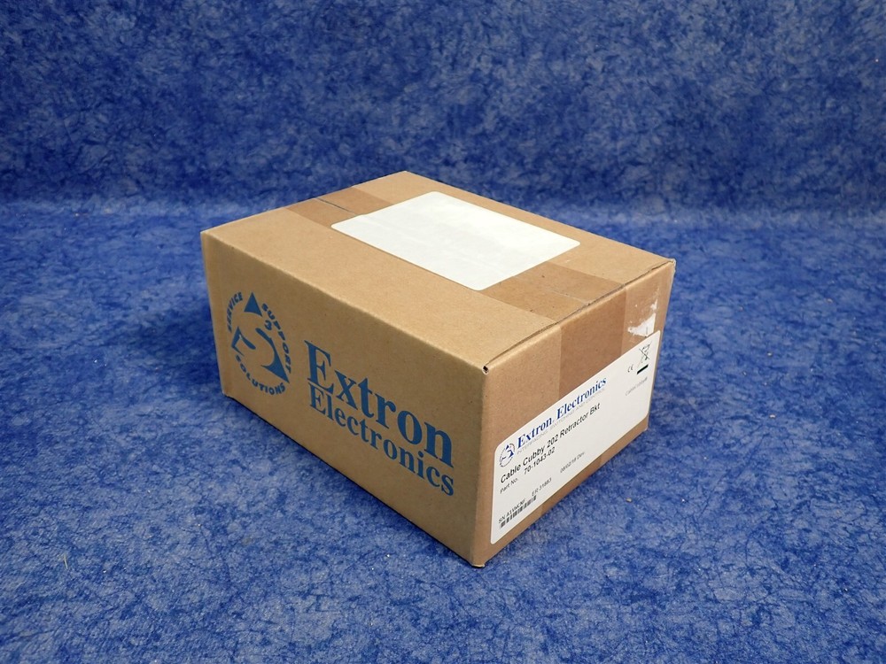 NEW Extron Cable Cubby 202 Retractor Cable Pass-Through Bracket 70-1043-02 (G52)