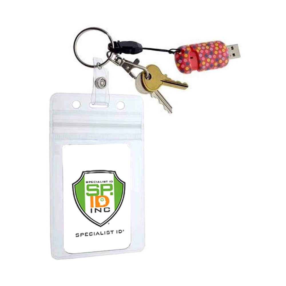 100 Detachable Nylon Loop String Lanyard Adapters for USB Thumb Drive and More