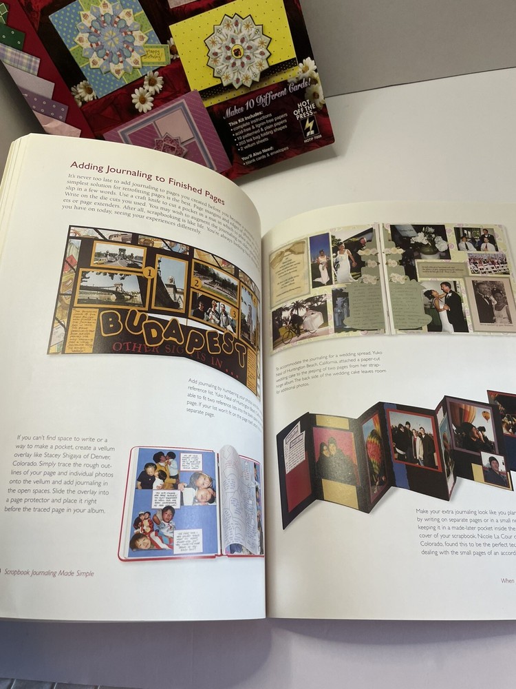 Scrapbooking Idea Books. 2 Books