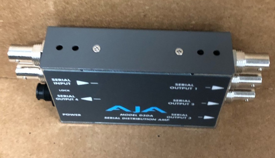 AJA MODEL: D5DA Serial Distribution Amplifier (NO AC-ADAPTER)