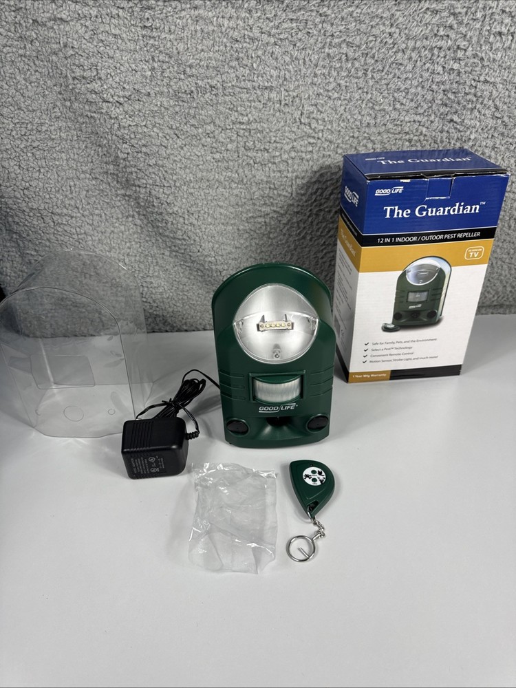 The Guardian Pest Control Electronic Rodent Repeller READ Missing Instructions