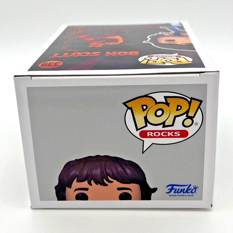 Funko POP! Rocks AC/DC BON SCOTT #339 with BOX PROTECTOR