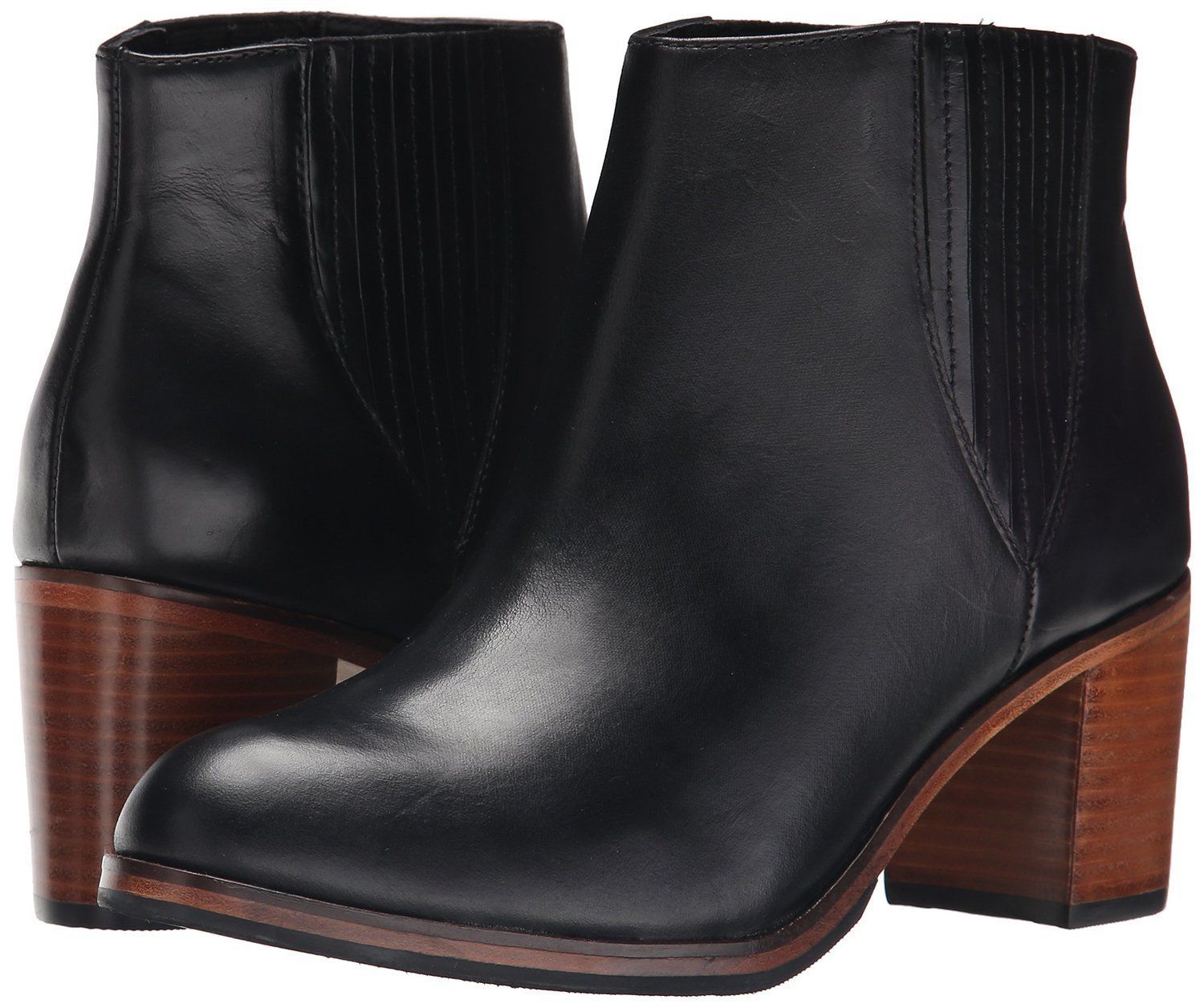 Samantha Pleet x Wolverine 1000 Mile Black Leather Ankle Boots