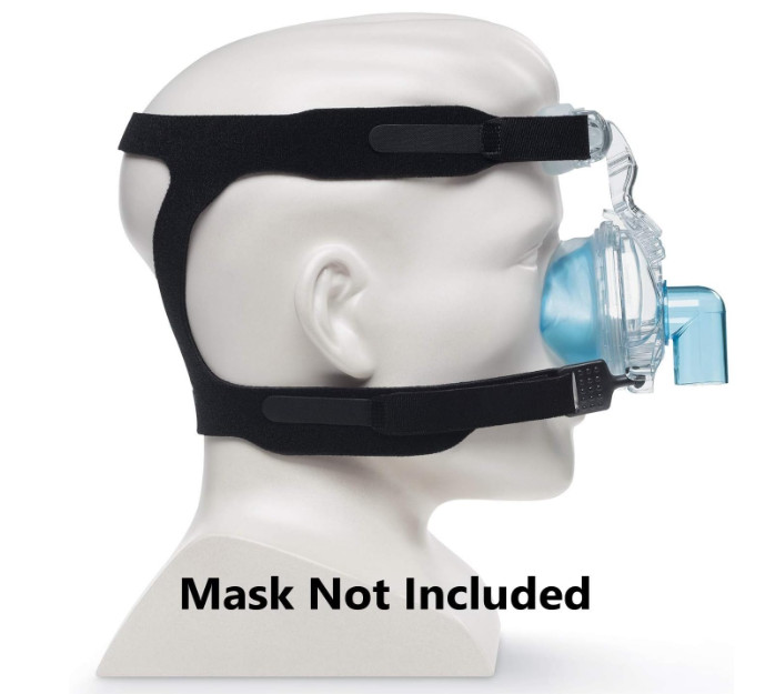 CPAP Headgear Strap for ResMed & Philips, Adjustable Replacement (No Clips)