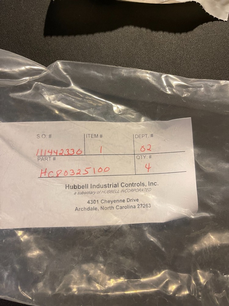 Hubbell MBI 80325100 NSMP Mechanical Interlock