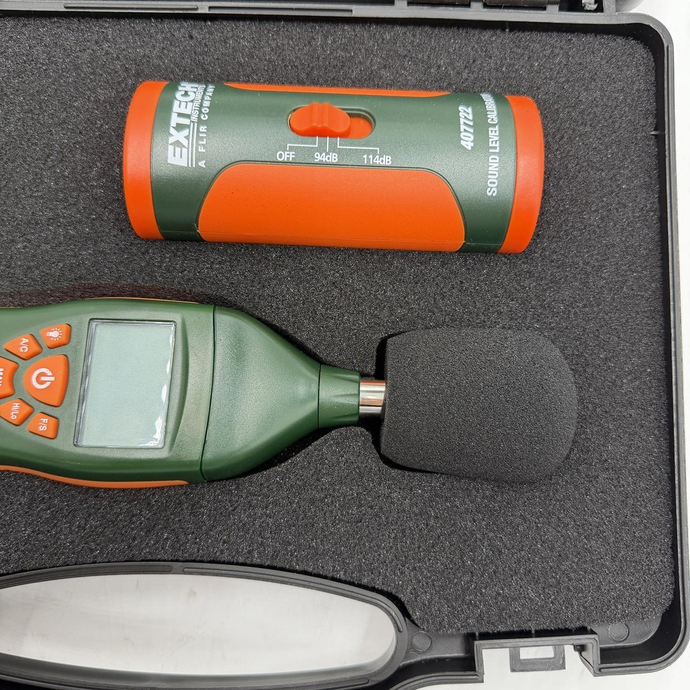 Extech 407732-KIT Low/High Range Sound Level Meter Kit