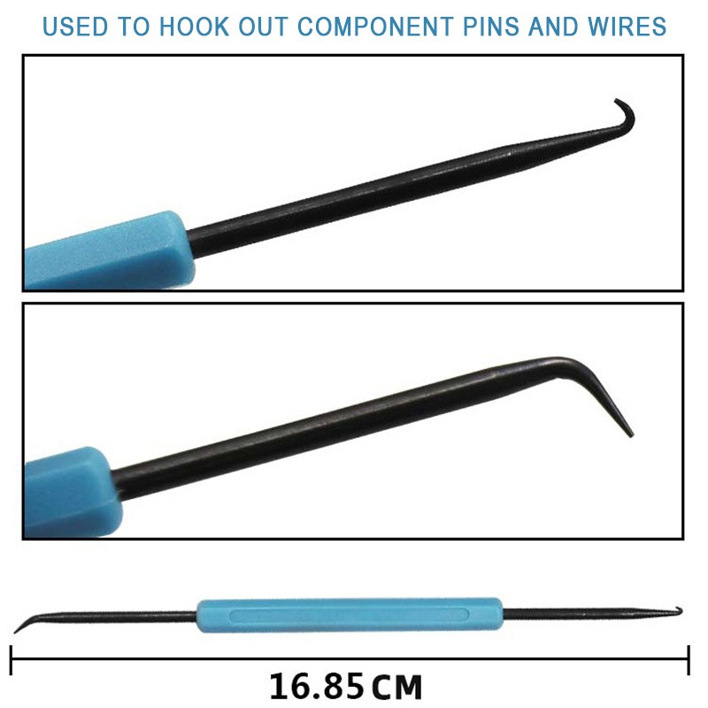 6PCS Solder Assist Tool For PCB Disassembly Repair Replace Capacitor Tools