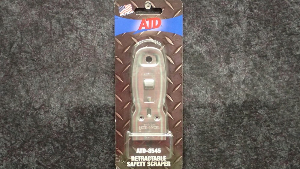 ATD-8545 TECHNI-EDGE Razor Blade Retractable Scraper (BN18)