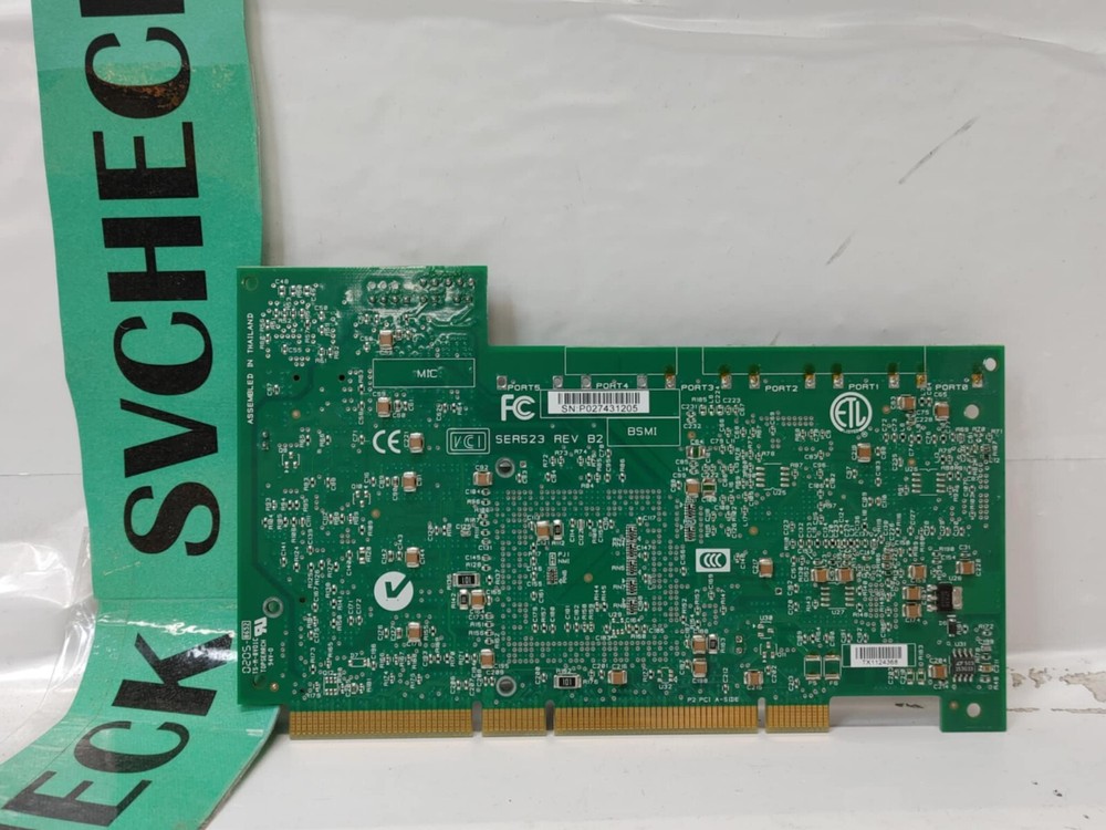 LSI Logic Ser523 Rev B2 4-Port Sata Raid Controller Card