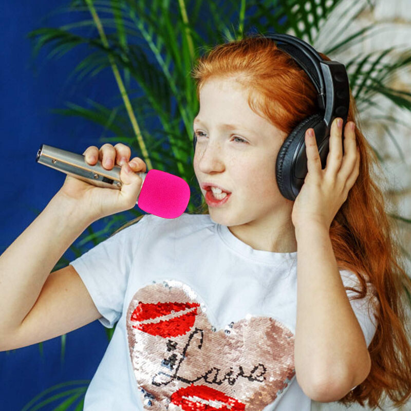 Handheld Microphone Windshield Wind Shield Sponge Foam Cover Thicken