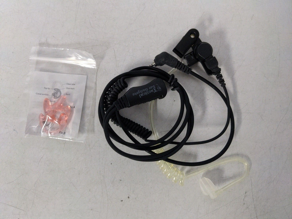 Tactical Ear Gadgets Hawk Lapel Microphone 1300 Series