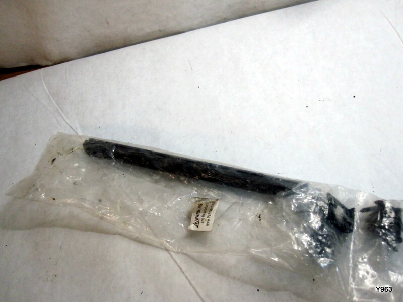 8" Surface Bolt, Concealed Screw, HD 8SBCS19 paint black