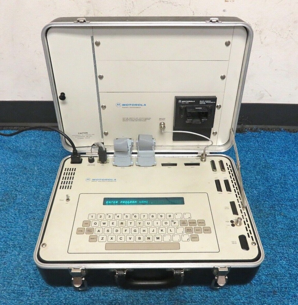 MOTOROLA R-1801A DIGITAL ANALYZER CONTROLLER READER PROGRAMMER RTL-5832