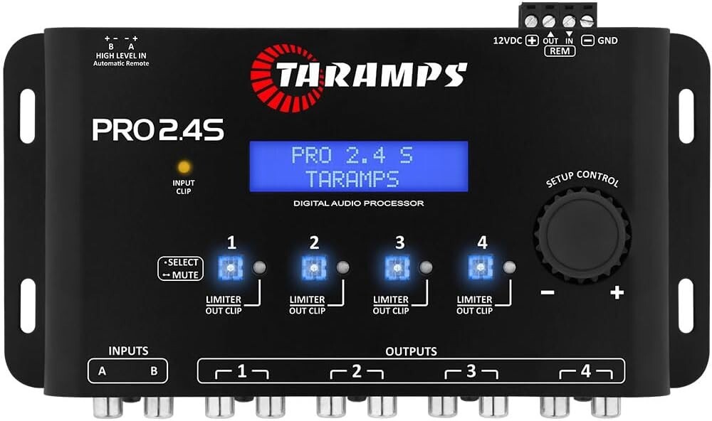 Pro2.4S DSP Crossover Full Digital Signal Processor & 15-Band Equalizer