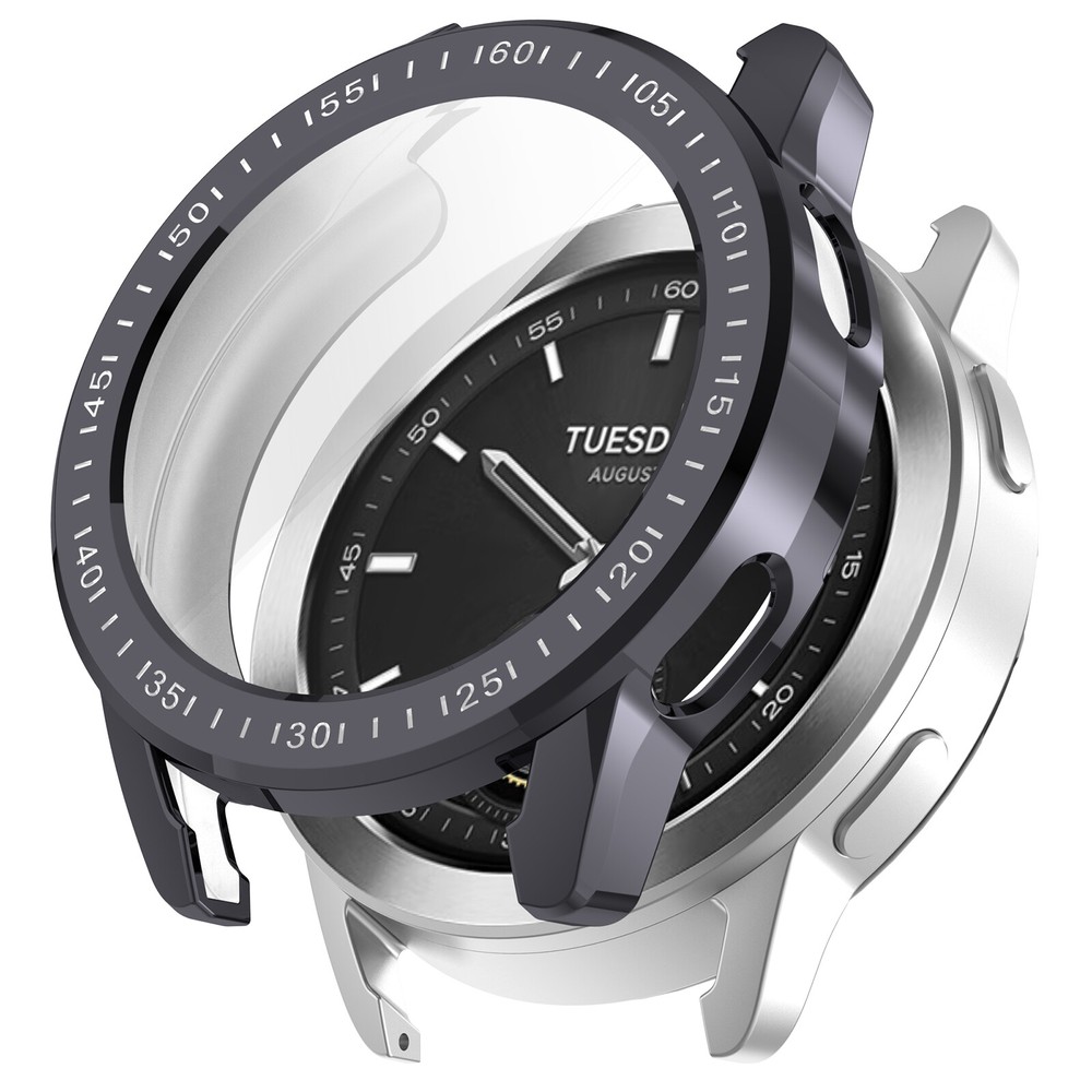For Xiaomi Watch S3 Smart Watch TPU Case Full Screen Protector Protective Shell