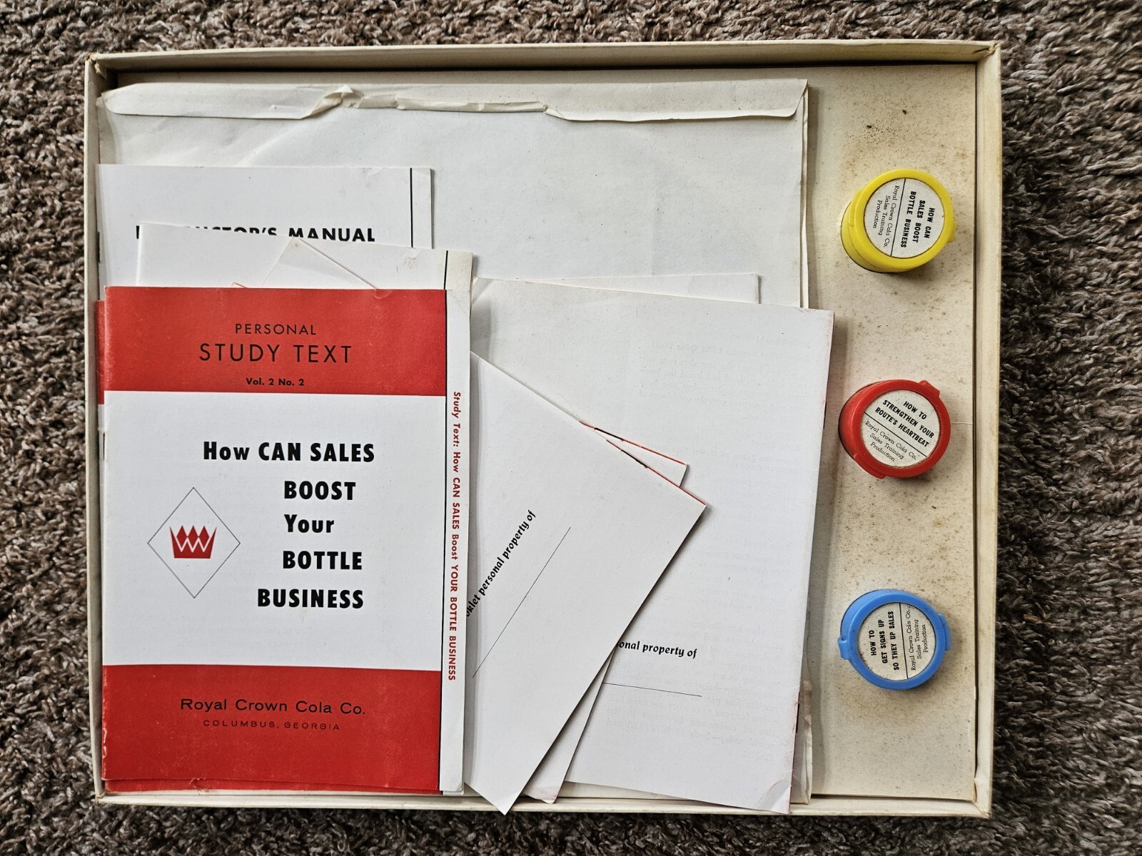 Basic Sales Training Series Volume 2 Royal Crown Cola