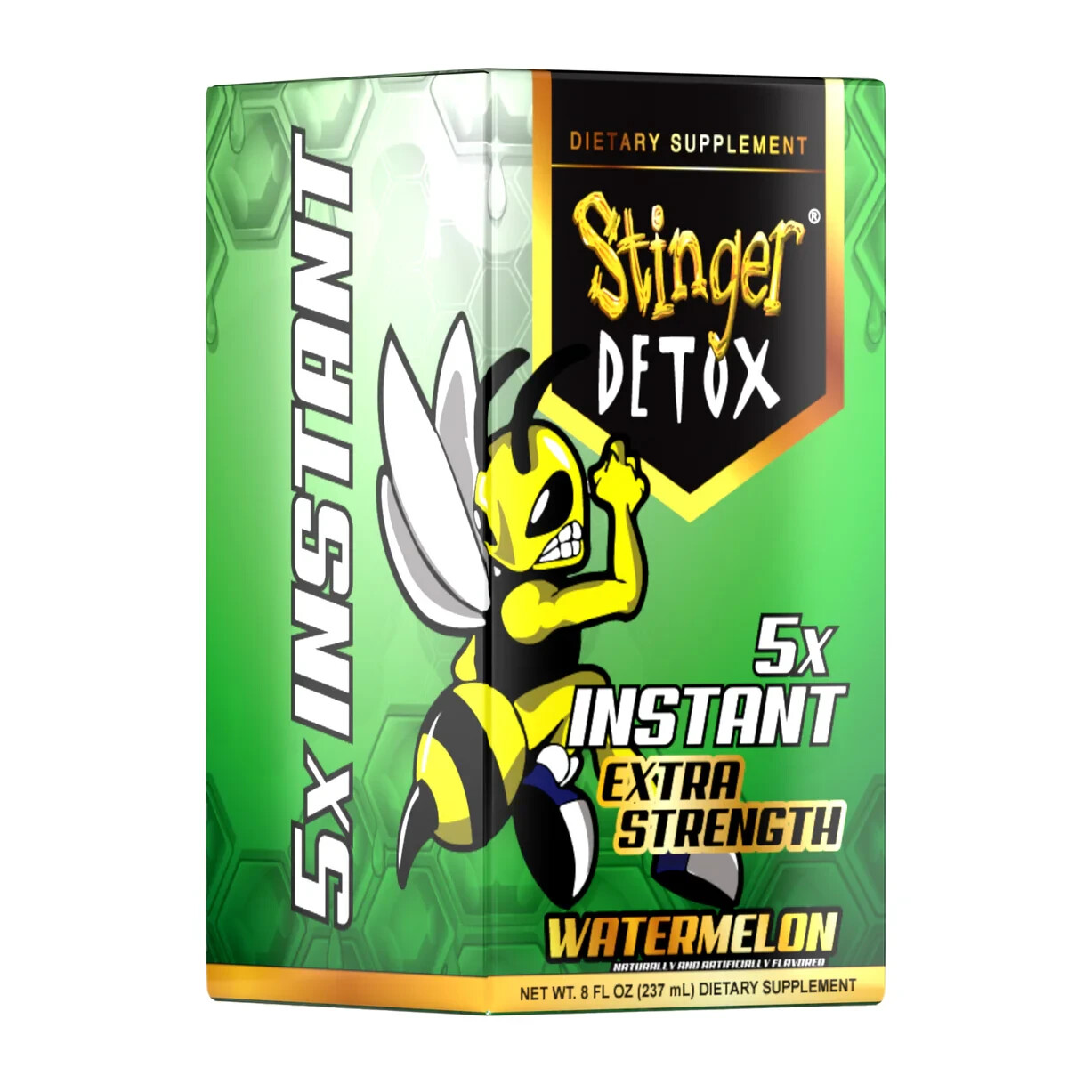 Stinger Detox 5X Instant Extra Strength Drink WaterMelon Flavor – 8 FL OZ